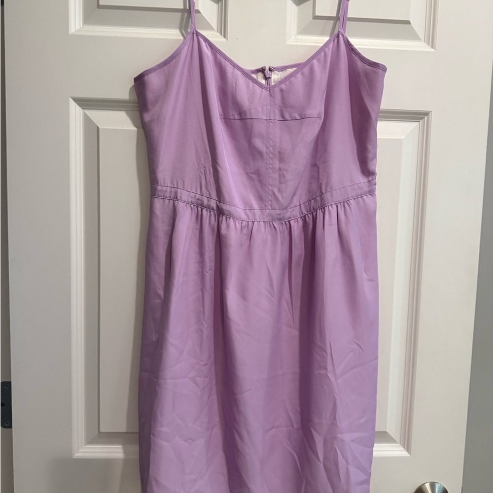 J. Crew Lavender Mini Dress